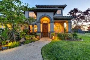 A house that is for sale