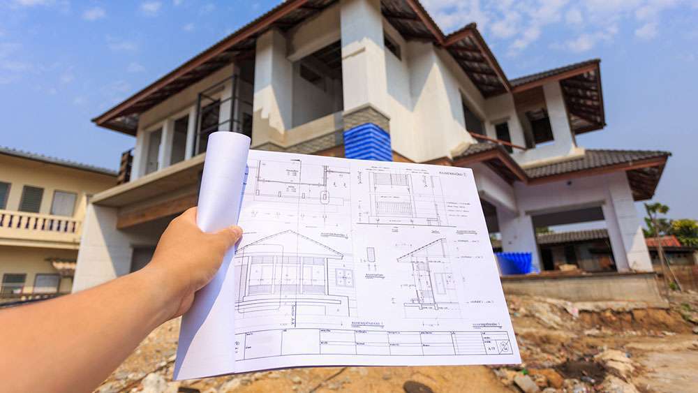 Is New Construction Right for Your Home? New Home Under Construction