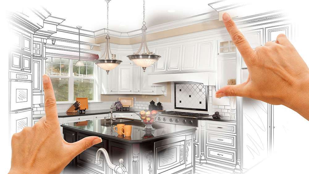 Home kitchen renovation
